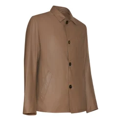 Herren Fratelli Rossetti KLEIDUNG<Beige Reversible Suede Jacket |