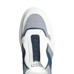 Herren Fratelli Rossetti SNEAKERS|ALLE SCHUHE< And Blue Leather And Fabric Sneakers |